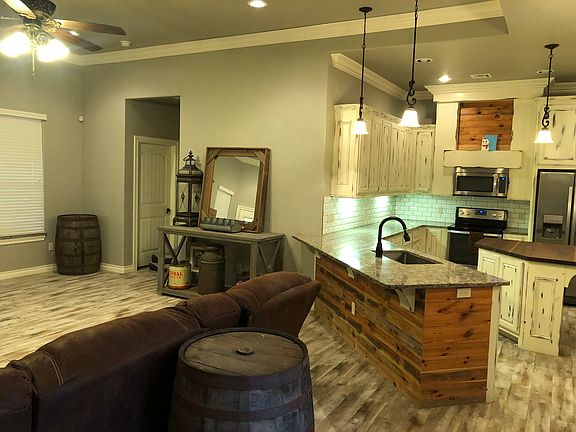 Living room and kitchen 