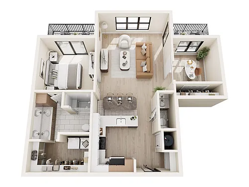 Floor plan B1
