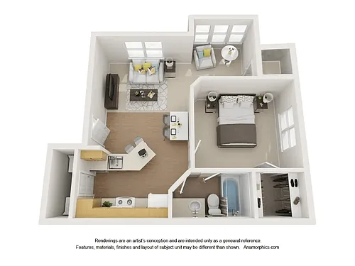 Floor plan Alcove