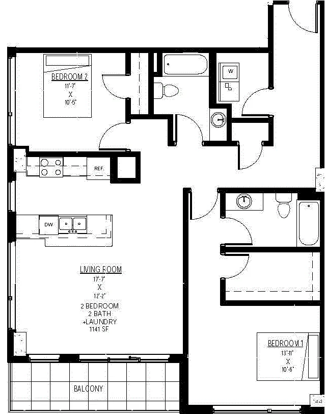 Floor plan 911