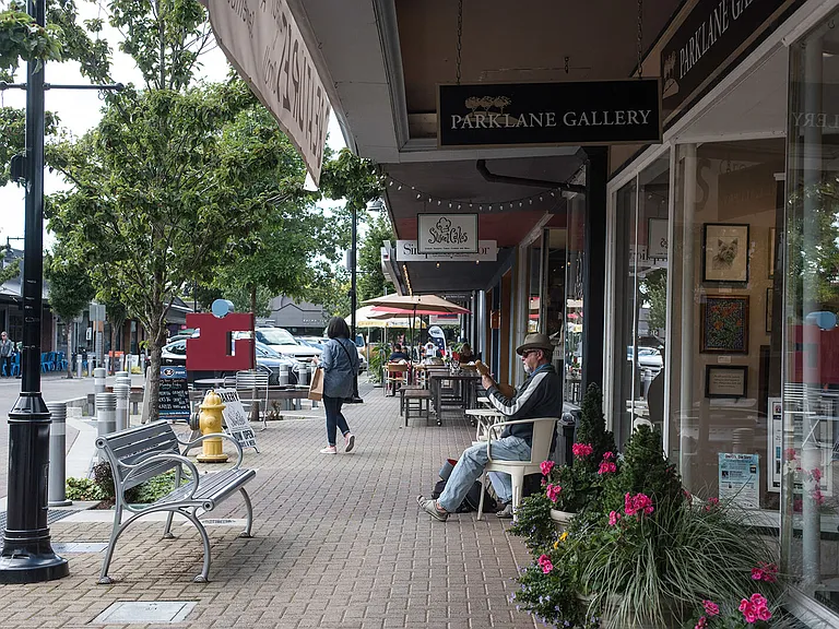 Boutique shopping and dining are available within blocks of our community