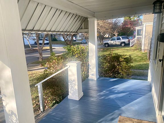 Welcoming front porch