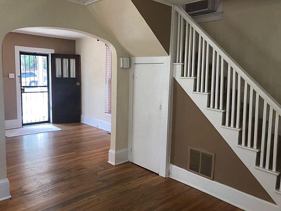 Inside view toward front door