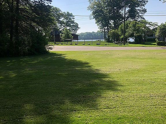 View of lake from porch