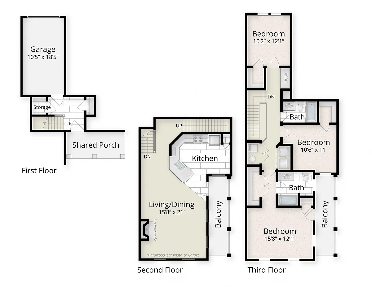 Floor plan Mimosa