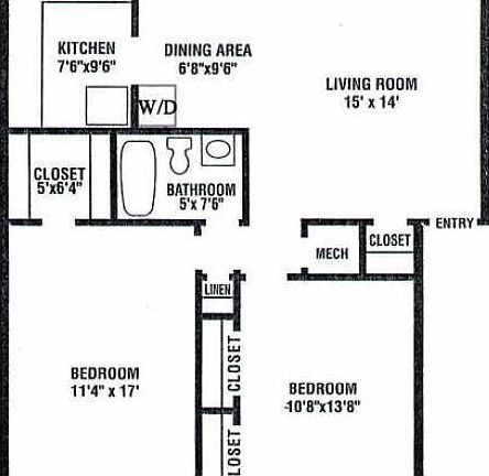 2 Garden Floorplan