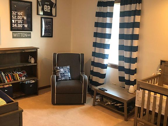 Second bedroom with walk-in closet