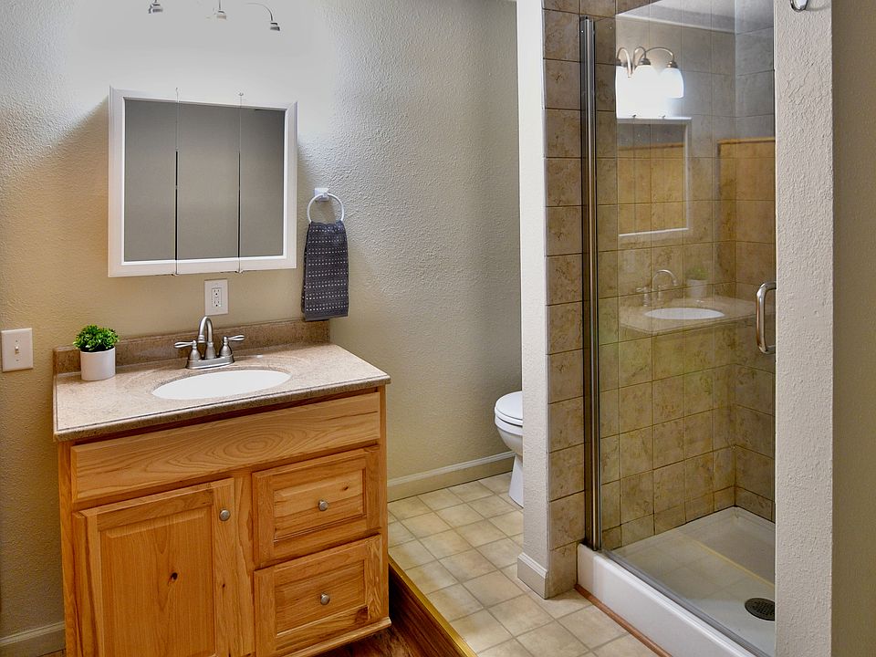 Bathroom with full size shower