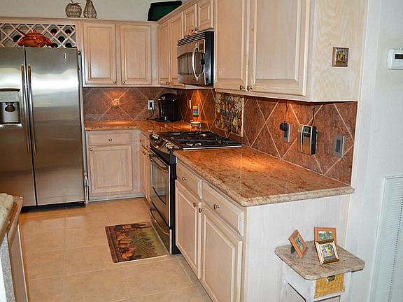Beautifully remodeled kitchen with stainless steel appliances