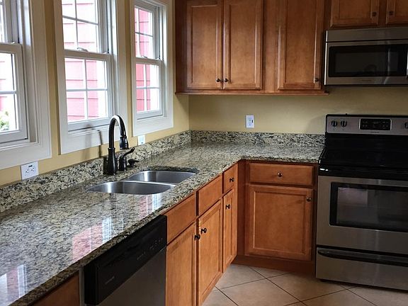 Kitchen with granite