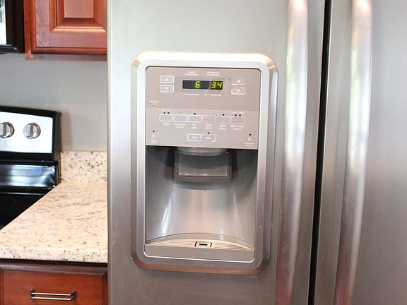 Upgraded refrigerator.
