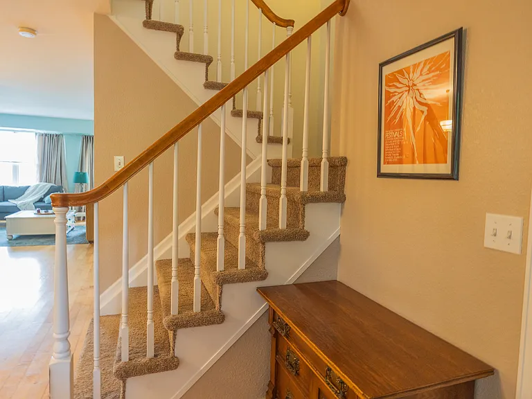 entryway and stairs
