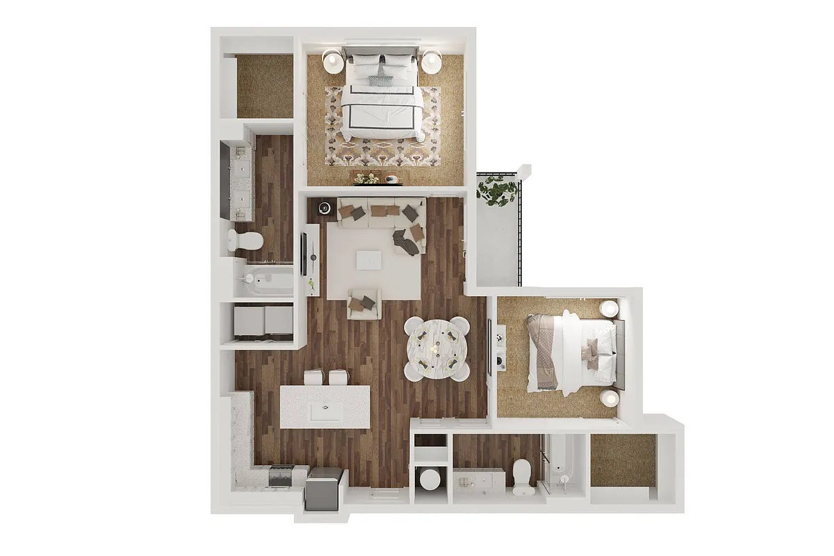 Floor plan B4