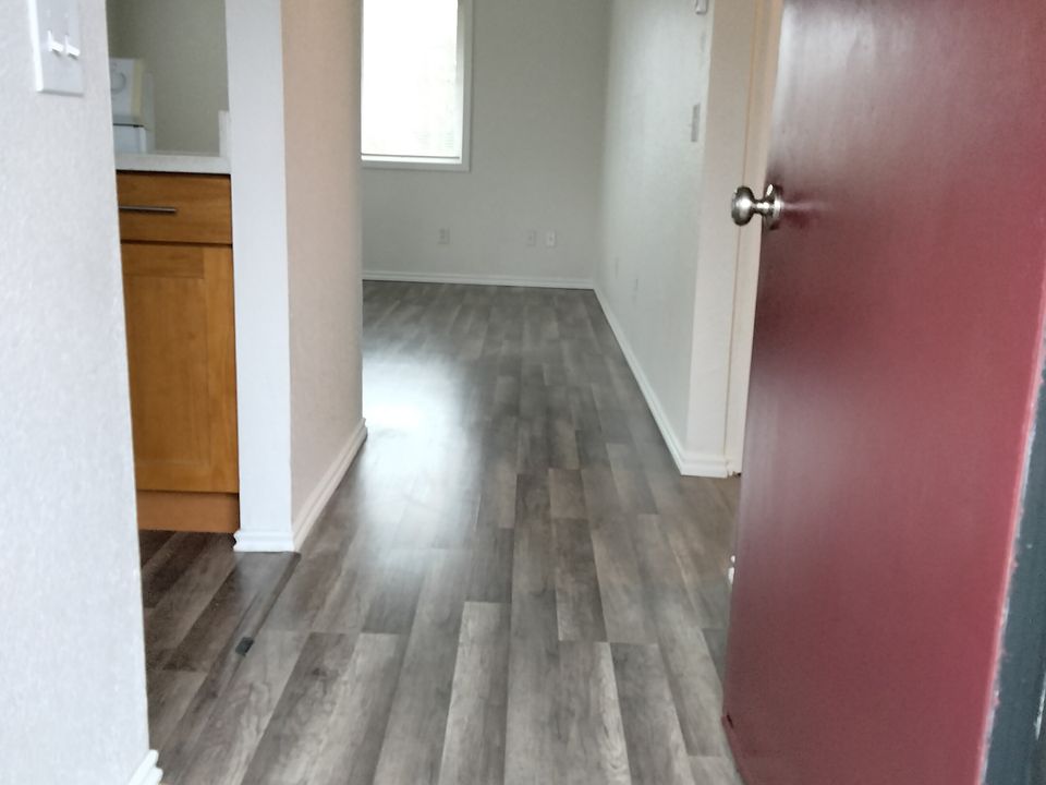 Entrance. left is kitchen.