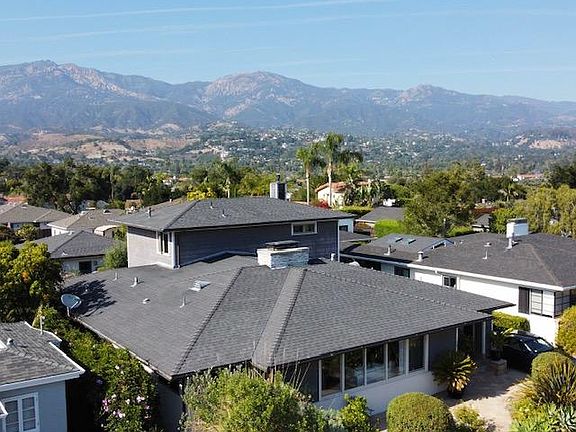 house and mountain views