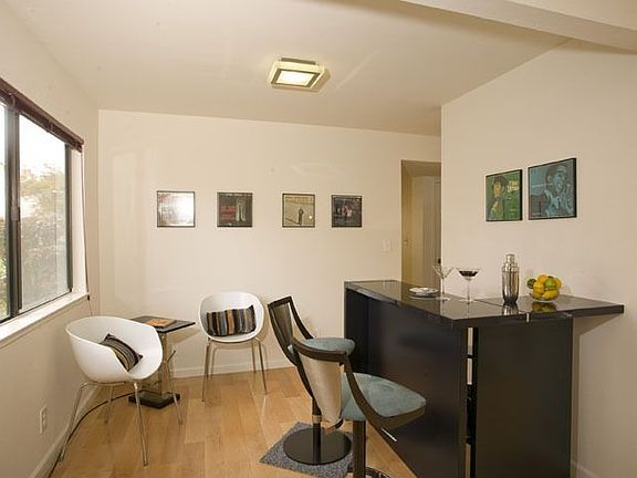 Dining room as very cool bar