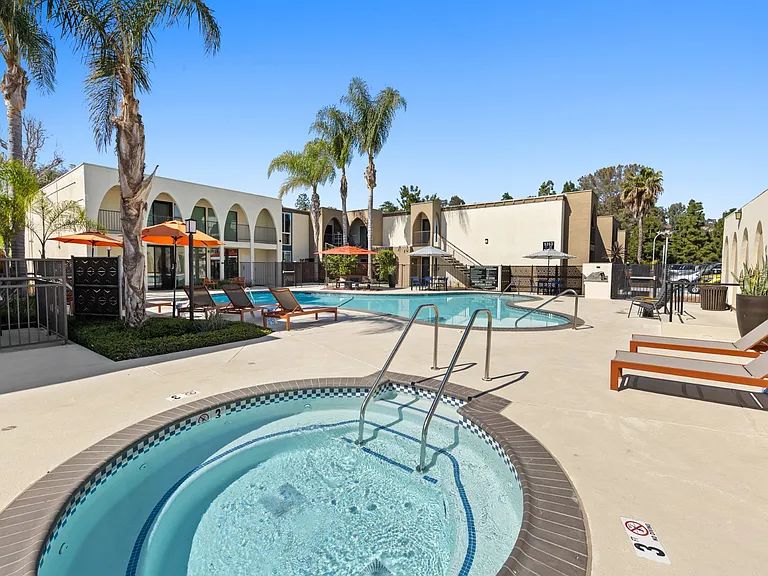 One of the Spas at Veranda La Mesa in La Mesa, CA 91942