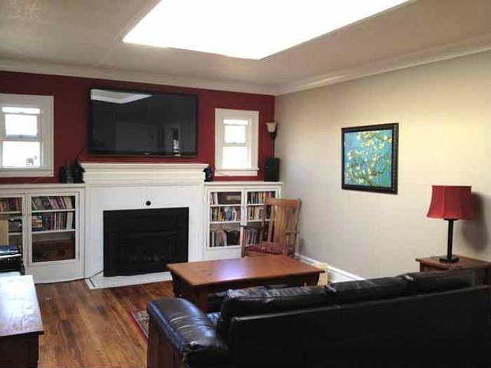 Living Room w/skylight