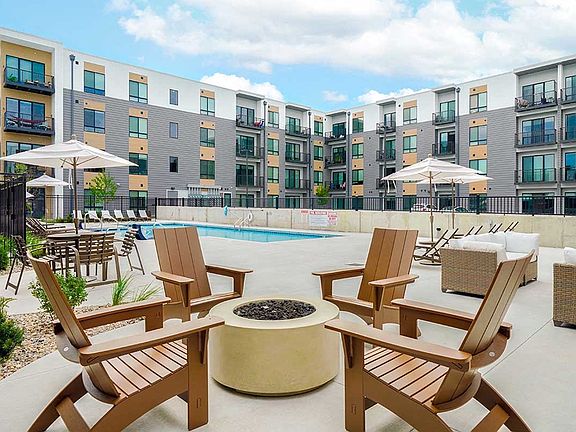 Relax and unwind by the firepit or take a refreshing dip in the pool, all within steps of your home.