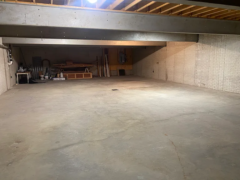 Unfinished basement