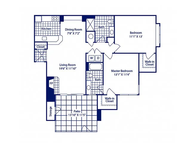 Floor plan 2AR