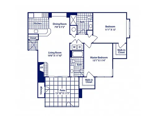 Floor plan 2AR
