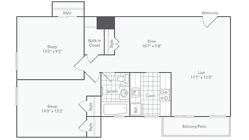 Floor plan Baltimore