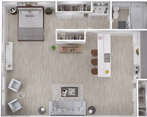 Floor plan 500