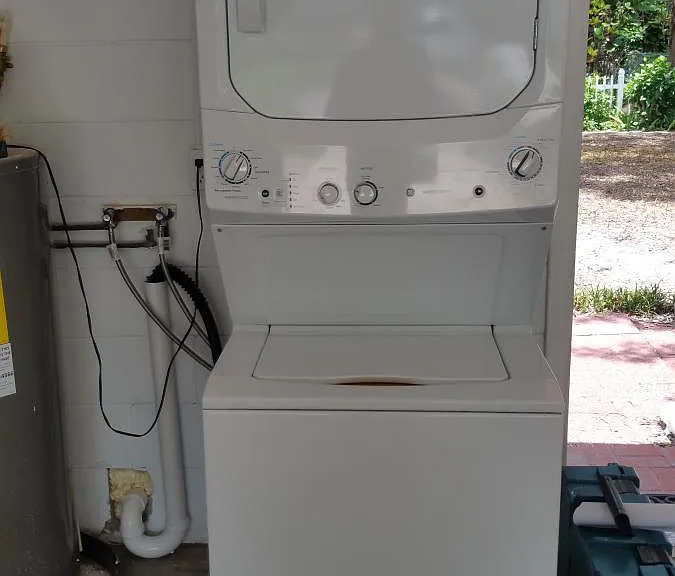 Washer/Dryer in garage