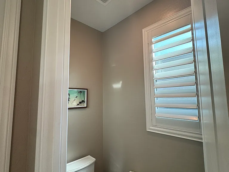 Water closet off of master bathroom