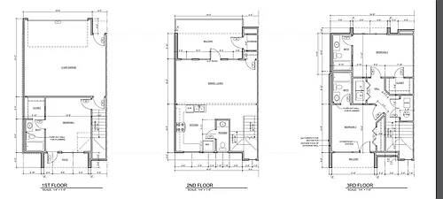 Floor plan Three Bedroom