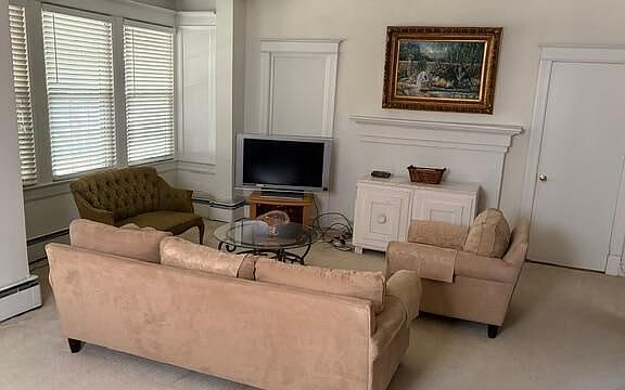 This is the living room for the common area in the house