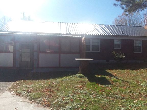 Rear view of house