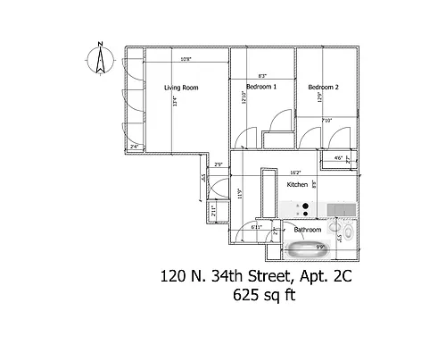 Floor plan 120-2C