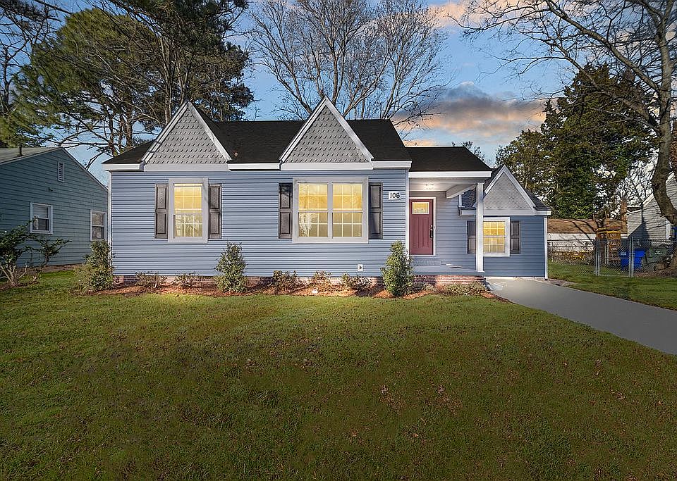 106 Afton Ave Norfolk Va 23505 Zillow