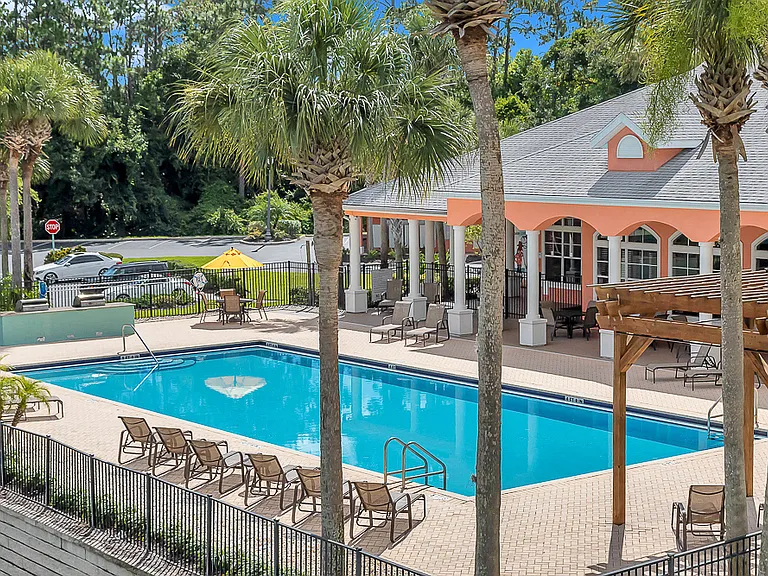 Resort-Style Pool with Ample Seating