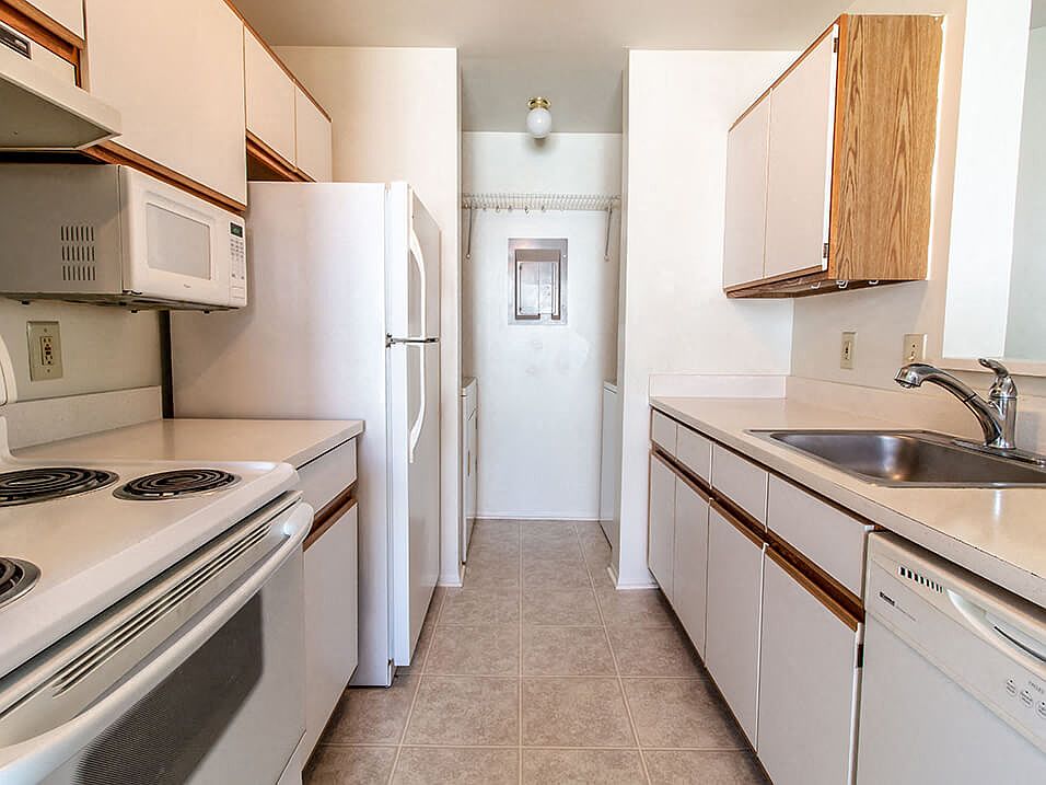 Kitchen with Dishwasher and Microwave