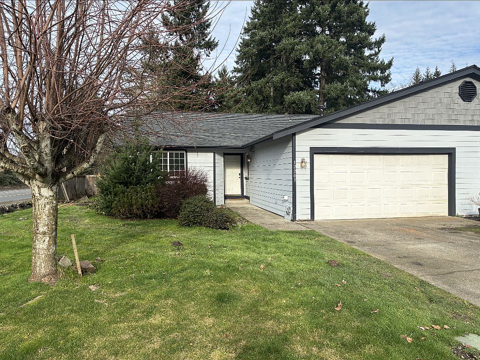 One level duplex with a two-car garage with lots of room for storage.