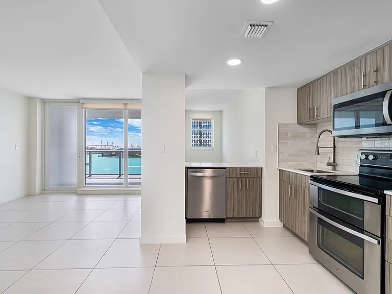Enjoy modern finishes and a patio with great views