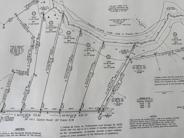 Sutton Rd Lot 1, Louisburg, NC 27549