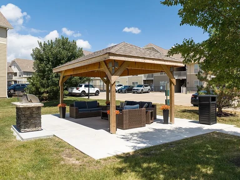 Outdoor BBQ Area