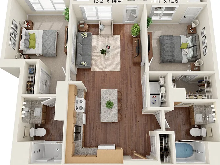 Oaks Landing 55+ Apartments — Photo 43