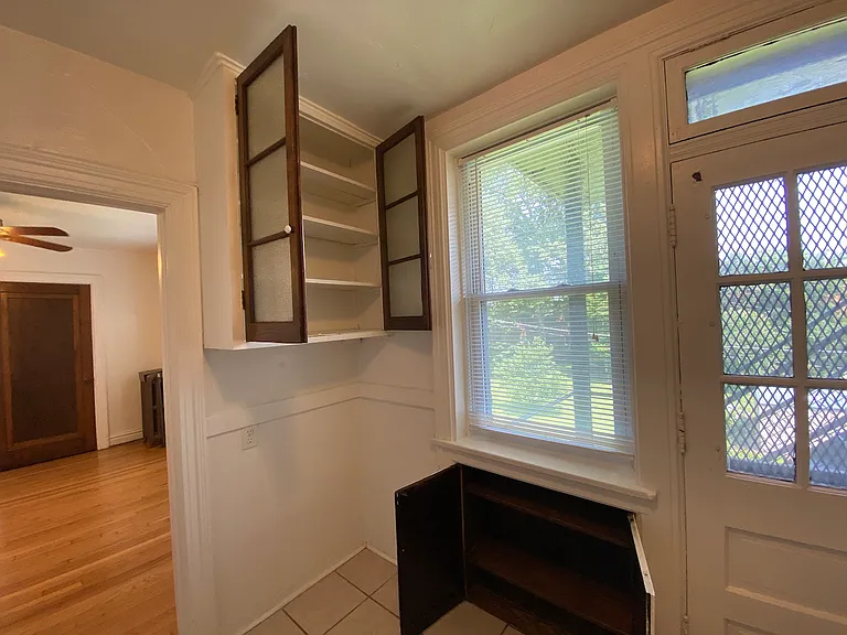 With the original iron sink, large kitchen pantry, and built in storage, you can enjoy making your favorite meals in this adorable kitchen.