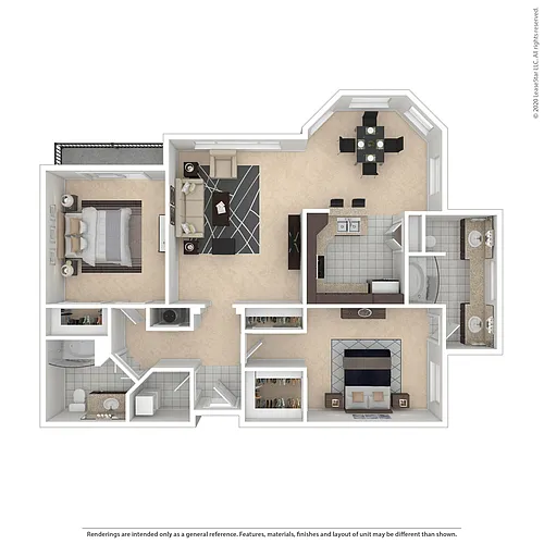 Floor plan B3
