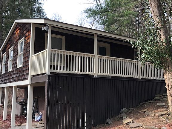 Side showing walkout