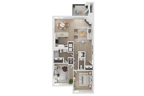 Floor plan The Evergreen