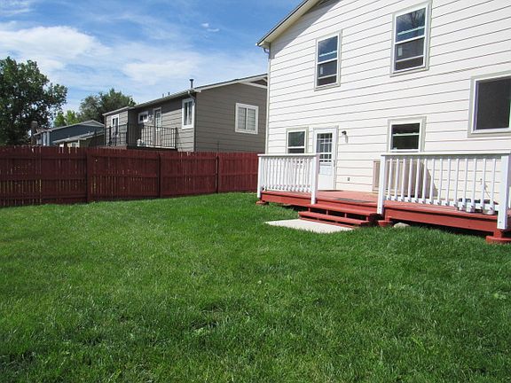 Great fenced backyard!