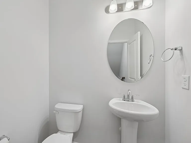 Powder room half-bath