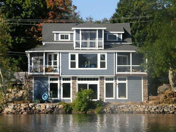 Situated 10' off the river