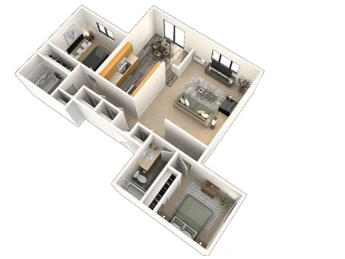 Floor plan B1